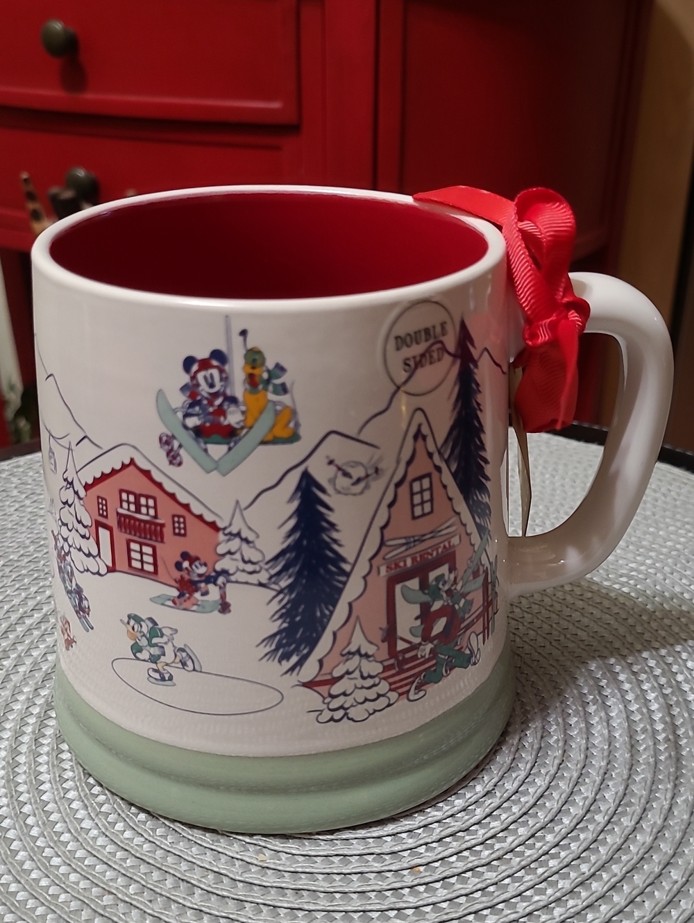 Rae Dunn Disney Ski Chalet 'WINTER WISHES' Mug